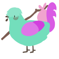 A mint and orchid chicken