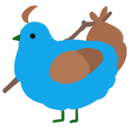 A sky and brown chicken
