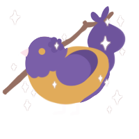 A orange and overcast chicken with a head pattern
