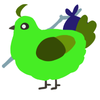 A amethyst and lilac chicken