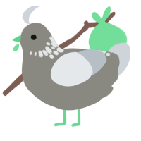 Chimney Sweep, a ash and mist chicken with a neck-speckle pattern