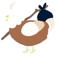 A brown and cream chicken with a head pattern