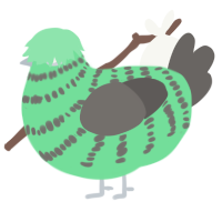 (unnamed), a spring and grey chicken with a bar pattern