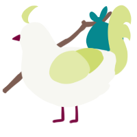 A white and lemon chicken