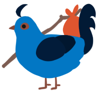 AY1025, a sapphire and tumblr chicken