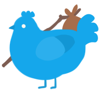A sky chicken