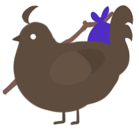 Chart, a bark chicken