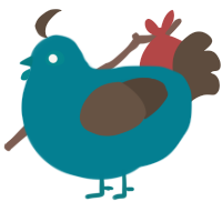A sea and bark chicken