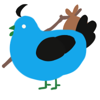 XP, a sky and black chicken