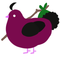 A wine and black chicken