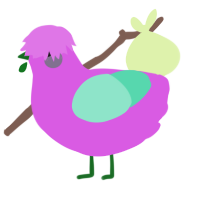 A orchid and mint chicken