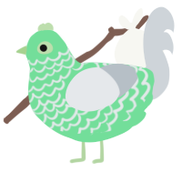 GetInto Hypnosis Mic, a spring and mist chicken with a lace pattern