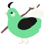 A spring and sable chicken