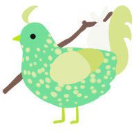 McDonalds Sprite, a spring and lemon chicken with a speckle pattern