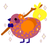 A lilac and brown chicken with a speckle pattern
