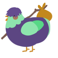 A overcast and spring chicken with a head pattern