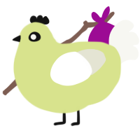 A lemon and white chicken