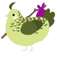 A lemon and olive chicken with a half-lace pattern