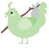 A gluppy chicken