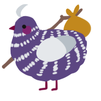 A overcast and mist chicken with a bar pattern