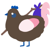 A bark and rose chicken