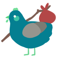 A sea and ash chicken