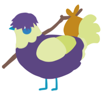 A overcast and lemon chicken with a head pattern