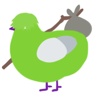 worldgazer, a grass and mist chicken