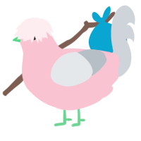 A rose and mist chicken