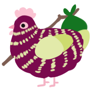 A wine and lemon chicken with a bar pattern