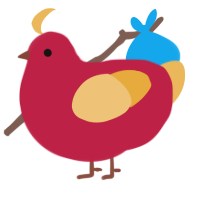 A crimson and honey chicken