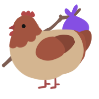 (unnamed), a beige and russet chicken with a head pattern