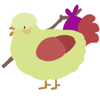 A lemon and red chicken