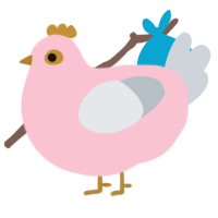 A rose and mist chicken