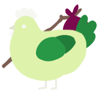 A apple and viridian chicken