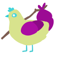 A lemon and plum chicken