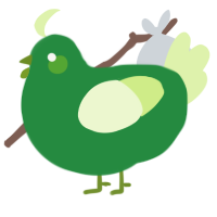 A viridian and apple chicken