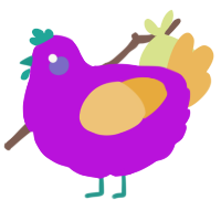 A amethyst and honey chicken