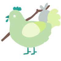 A gluppy and apple chicken