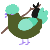 A olive and mint chicken
