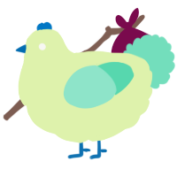 A apple and mint chicken