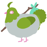 A silver and chartreuse chicken with a head pattern