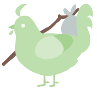 A gluppy chicken
