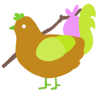 A ochre and lime chicken