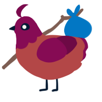 Keratin, a red and wine chicken with a head pattern