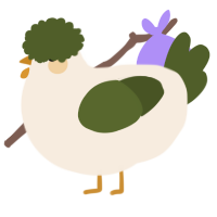 A cream and olive chicken