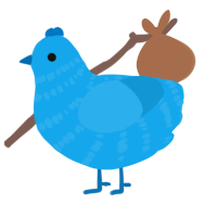 The World Has Turned, a sky chicken with a bar pattern