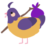 A honey and overcast chicken with a head pattern