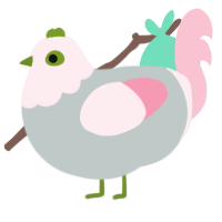 (unnamed), a silver and rose chicken with a head pattern