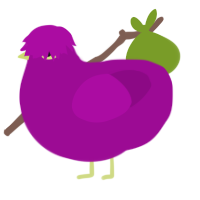 A plum chicken